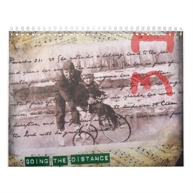 Calendario cristiano de la mujer de los proverbios (Tapa)