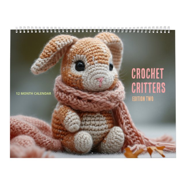 Calendario Críticos de Crochet: Edición Dos (Tapa)