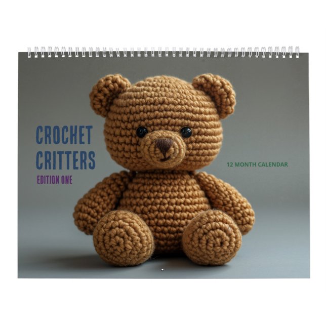 Calendario Críticos de Crochet: Edición Uno (Tapa)