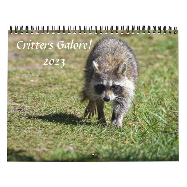 Calendario ¡Critters Galore! (Tapa)
