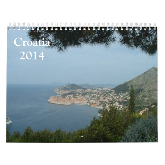 Calendario Croacia 2014 (Tapa)