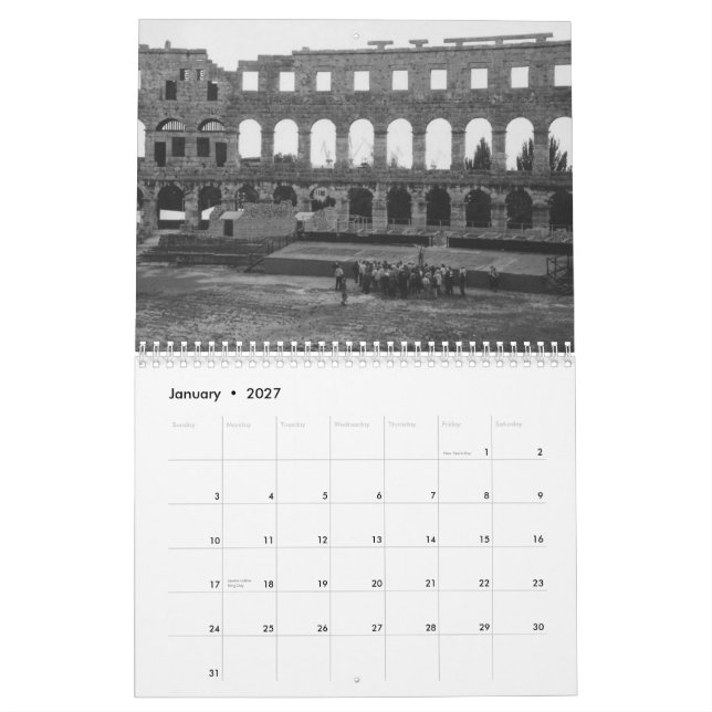 Calendario Croacia 2015 (Jan 2027)