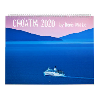 Calendario Croacia 2020 por OKOmedia