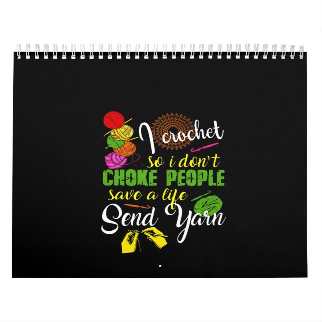 Calendario Crochet Lover - Me encanta el croching (Tapa)