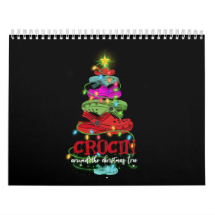 Calendario Crocin Alrededor Del Regalo Del Árbol De Navidad