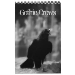 Calendario Crows góticos
