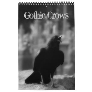 Calendario Crows góticos