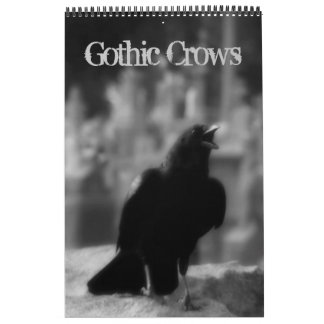 Calendario Crows góticos
