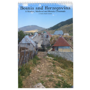 Calendario Cruces medievales modernos de Bosnia y Hercegovina
