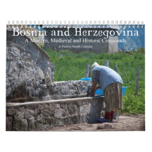 Calendario Cruces medievales modernos de Bosnia y Hercegovina