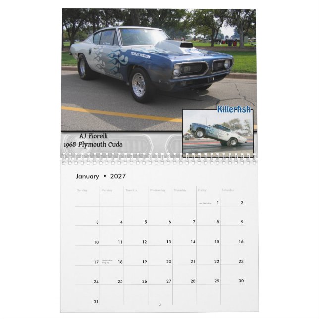 Calendario css #1 (Jan 2027)