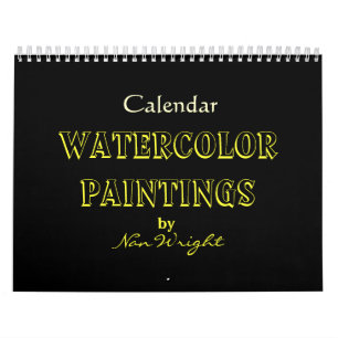 Calendario Cuadros acuáticos de Nan