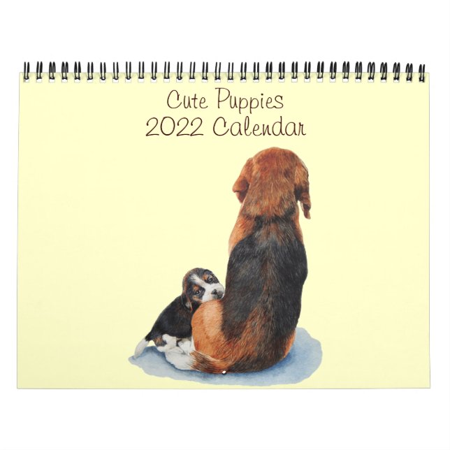 Calendario cuadros de retratos de perros adorables del calend (Tapa)
