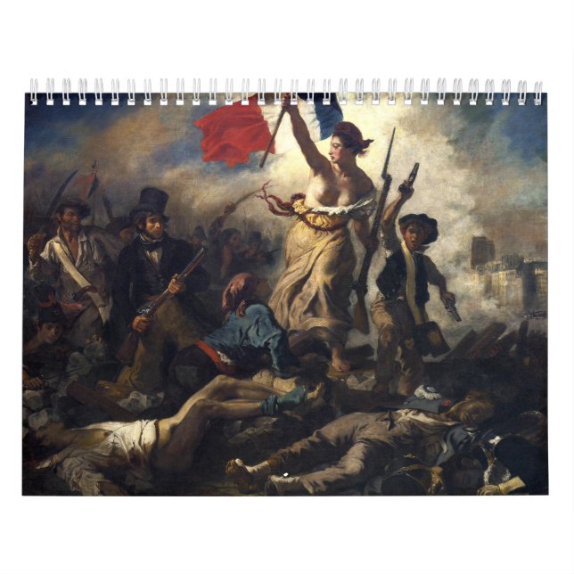 Calendario Cuadros en el Louvre (Tapa)
