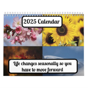 Calendario Cuatro estaciones 2025