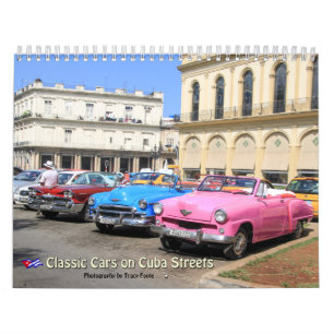 Calendario Cuba de autos clásicos