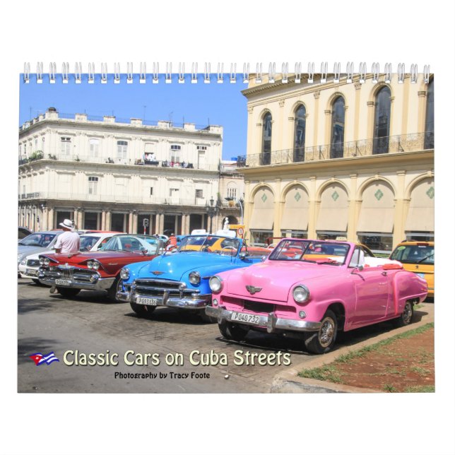 Calendario Cuba de autos clásicos (Tapa)