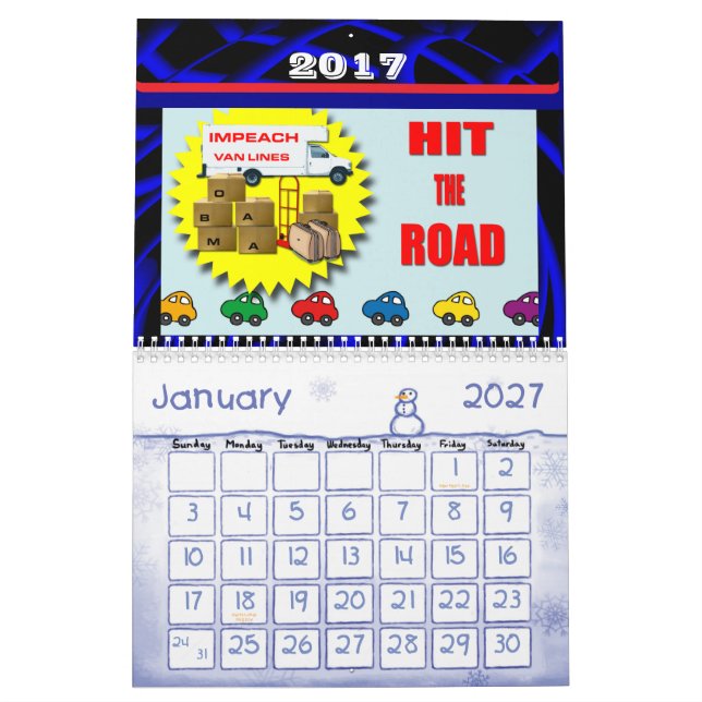 Calendario Cuenta descendiente a Nobama 2 años (Jan 2027)