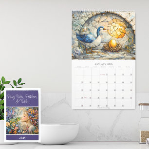 Calendario Cuentos de hadas, folclore y fábulas 2026 de una s