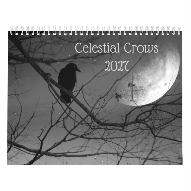 Calendario Cuervos Celestiales 2027 (Tapa)