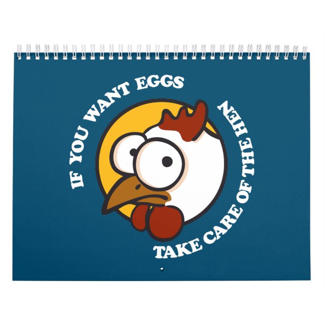 Calendario Cuidar de la gallina 1 (Tapa)