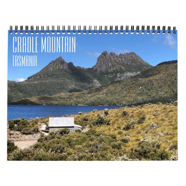 Calendario cuna montaña tasmania 2025 (Tapa)