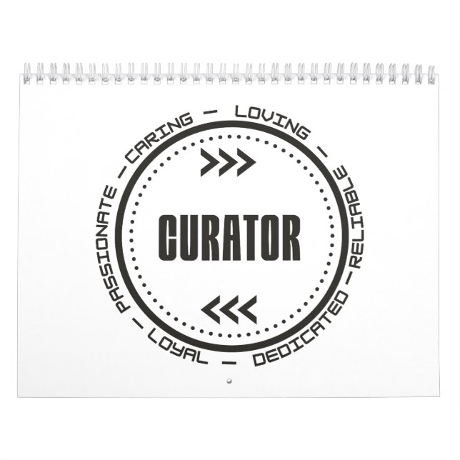 Calendario Curador asombroso (Tapa)