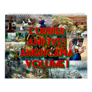 Calendario Currier e Ives Americana Volumen 1