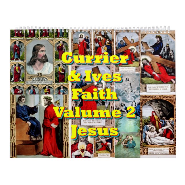 Calendario Currier e Ives Volumen 2 - Jesús (Tapa)