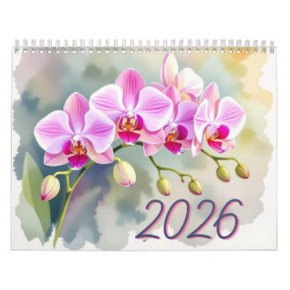 Calendario Custom Floral Photo Calendar Personalized Flower