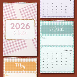 Calendario Cute & Colorful 2026 Calendar