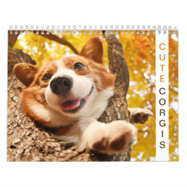Calendario ¡Cute Corgis! Cachorro / Perro