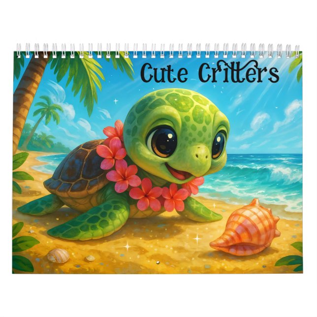 Calendario Cute Critters Calendar (Tapa)