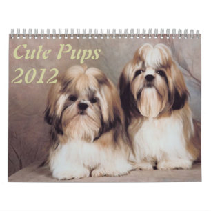 Calendario Cute Pups 2012