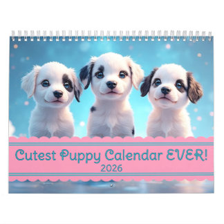 Calendario Cutest Puppy Calendar EVER!