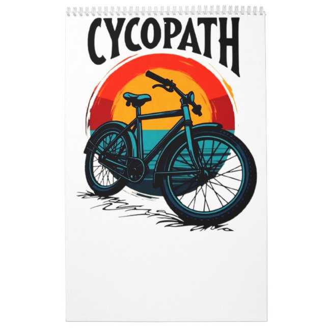 Calendario Cycopath: Bicicleta energética con té gráfico al a (Tapa)
