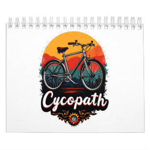Calendario Cycopath: Bicicleta energética y gráfico de puesta