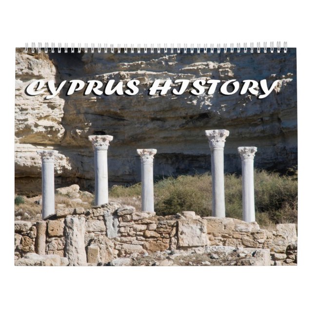 Calendario Cyprus history (Reverso)