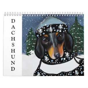 Calendario Dachshund