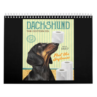 Calendario Dachshund Dog