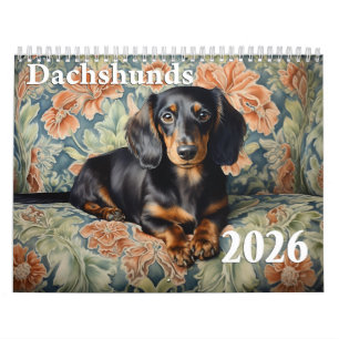 Calendario Dachshunds 2026