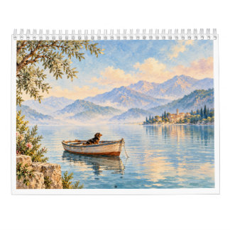 Calendario Dackelkalender 2027 Mediterrane Träume