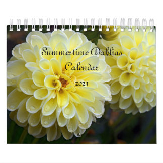 Calendario Dahlias de verano