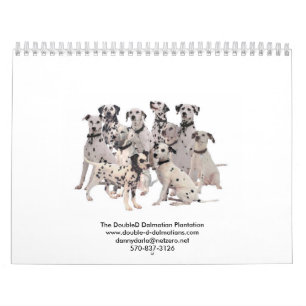 Calendario Dalmatians Dobles 2010 de la d