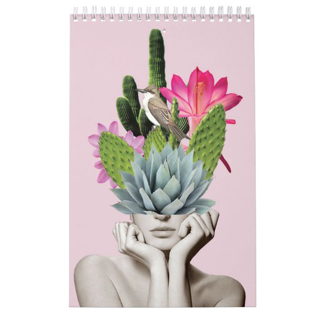 Calendario Dama de Cactus (Tapa)