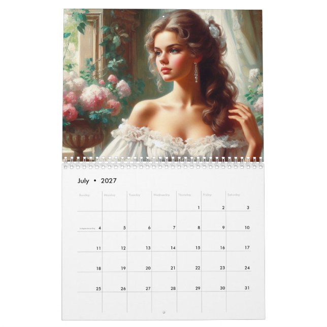 Calendario Damas de Victoria (Jul 2027)
