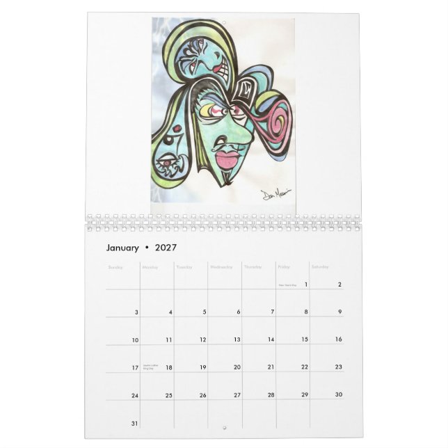 Calendario dan's_art/etc. _calendar (Jan 2027)