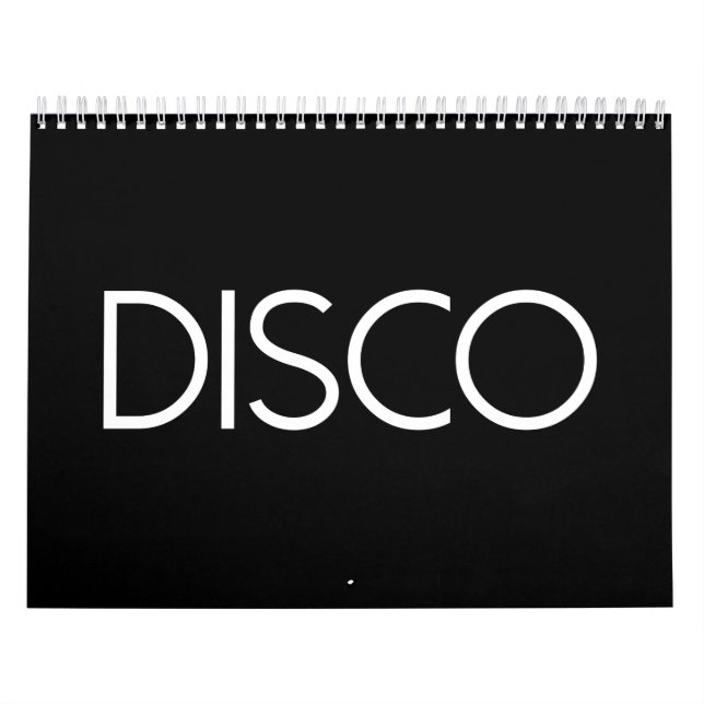 Calendario Danza DISCO (Tapa)