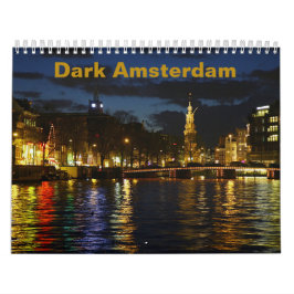 Calendario Dark Amsterdam