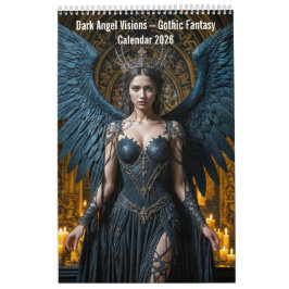 Calendario Dark Angel Visions – Gothic Fantasy Calendar 2026